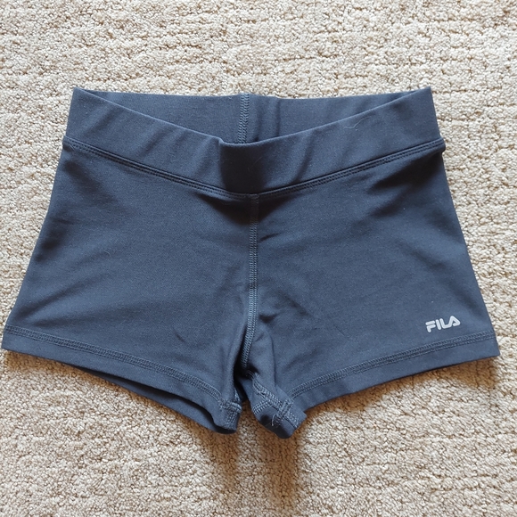 Fila Women's Athletic Shorts, Grey, S - Picture 1 of 5
